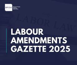 Labour Amendments Gazette 2025